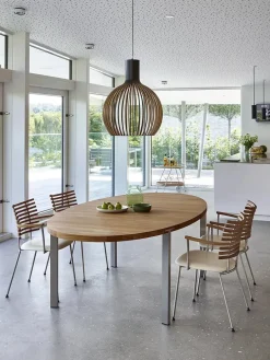 Tiger Stol, creme læder fra Naver Collection