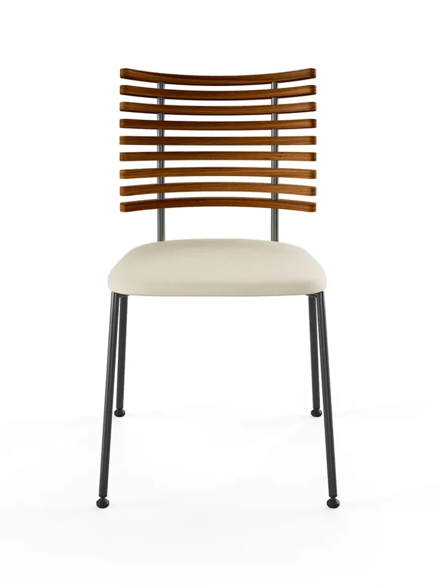 Tiger Stol, sort læder fra Naver Collection