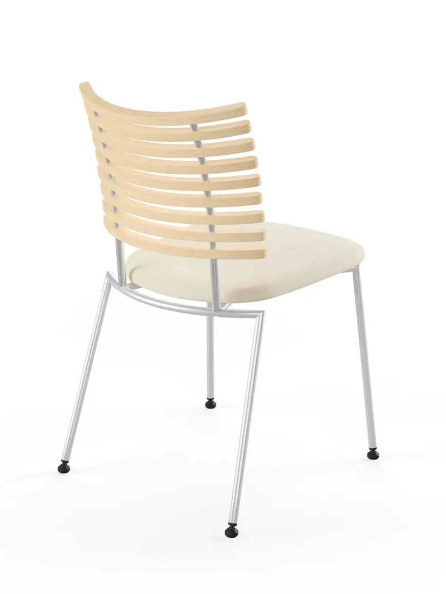 Tiger Stol, sort læder fra Naver Collection