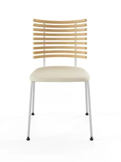 Tiger Stol, sort læder fra Naver Collection