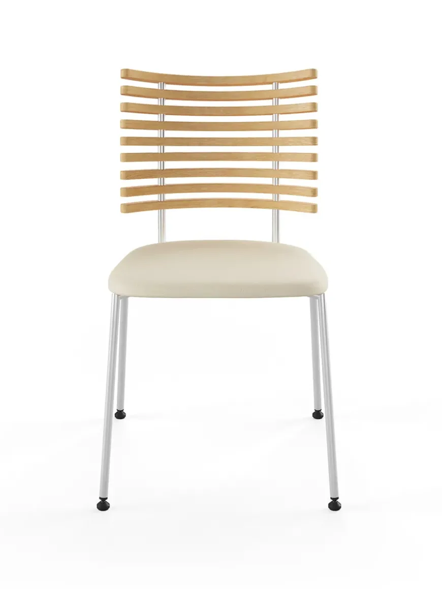 Tiger Stol, sort læder fra Naver Collection