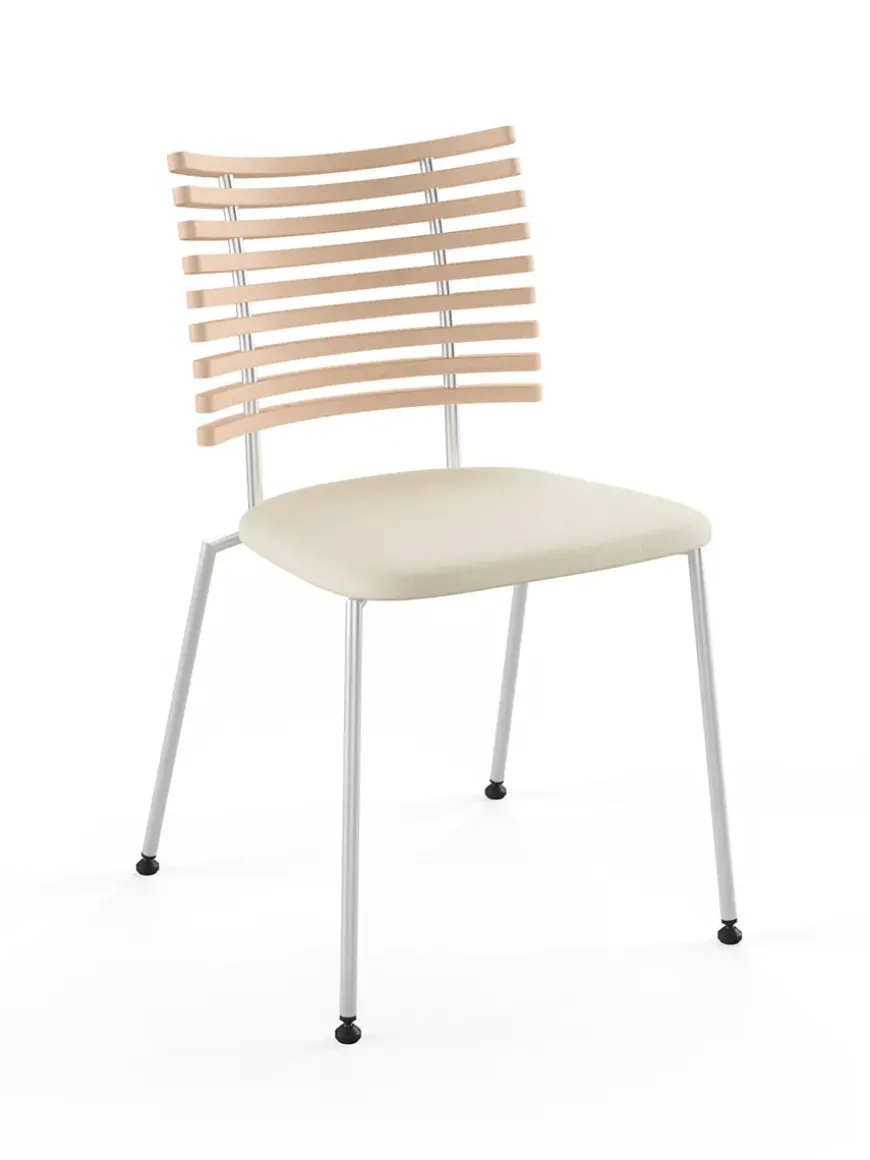 Tiger Stol, sort læder fra Naver Collection