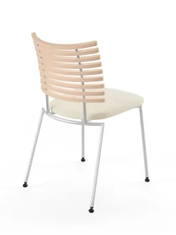 Tiger Stol, sort læder fra Naver Collection