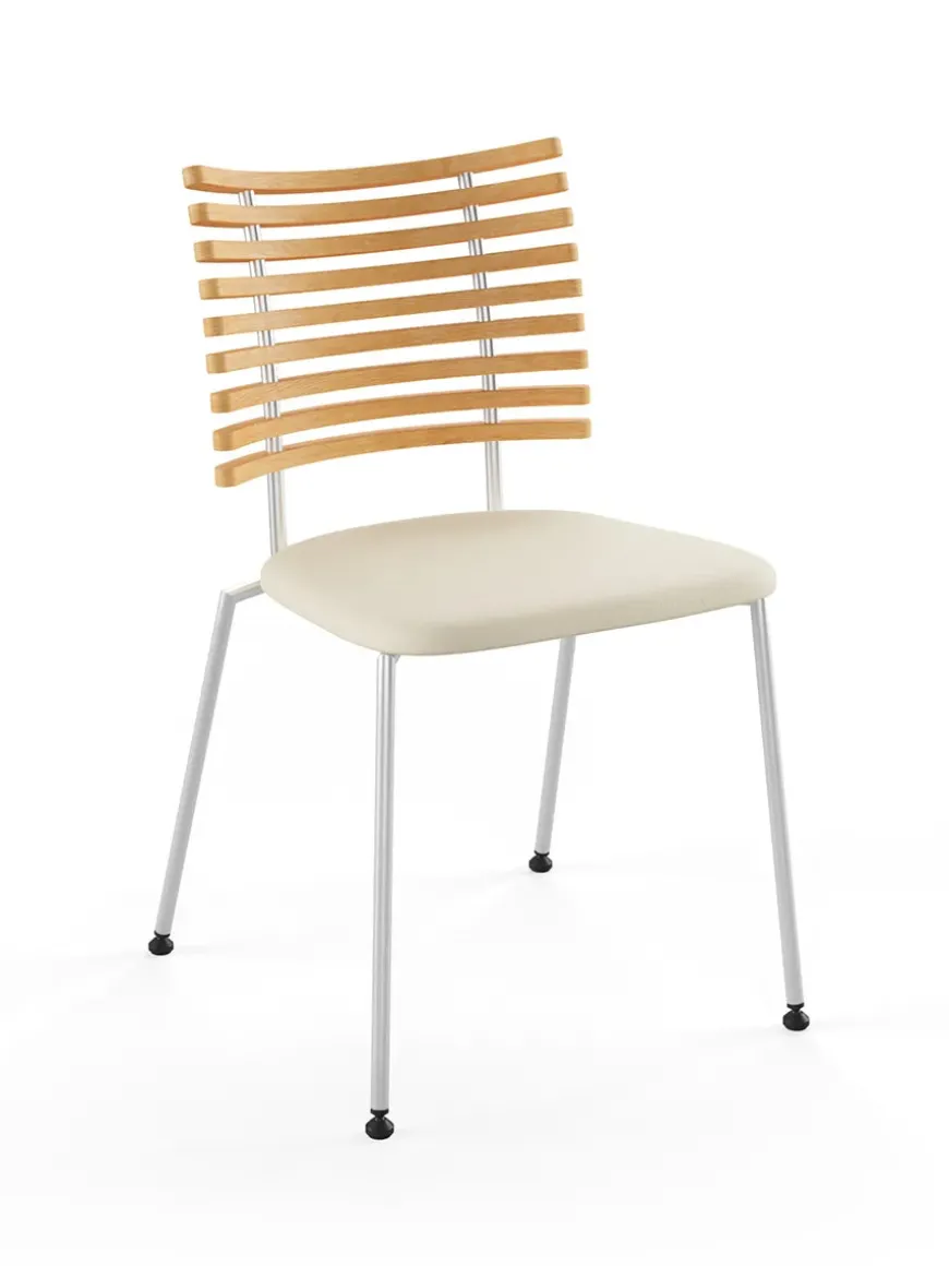 Tiger Stol, sort læder fra Naver Collection