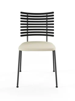 Tiger Stol, sort læder fra Naver Collection