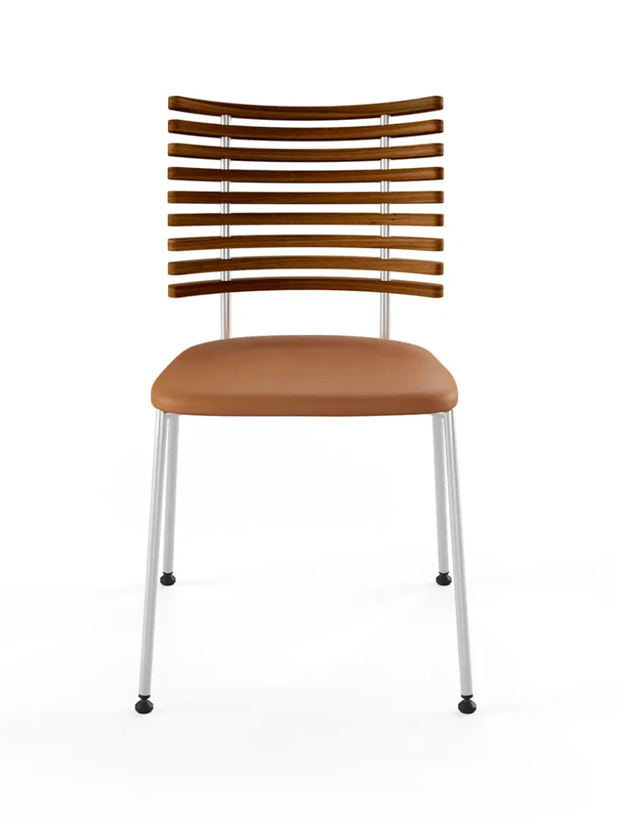 Tiger Stol, sort læder fra Naver Collection