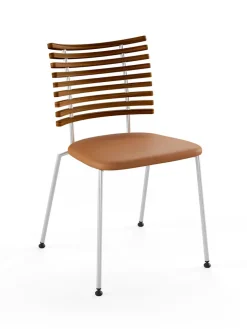 Tiger Stol, sort læder fra Naver Collection