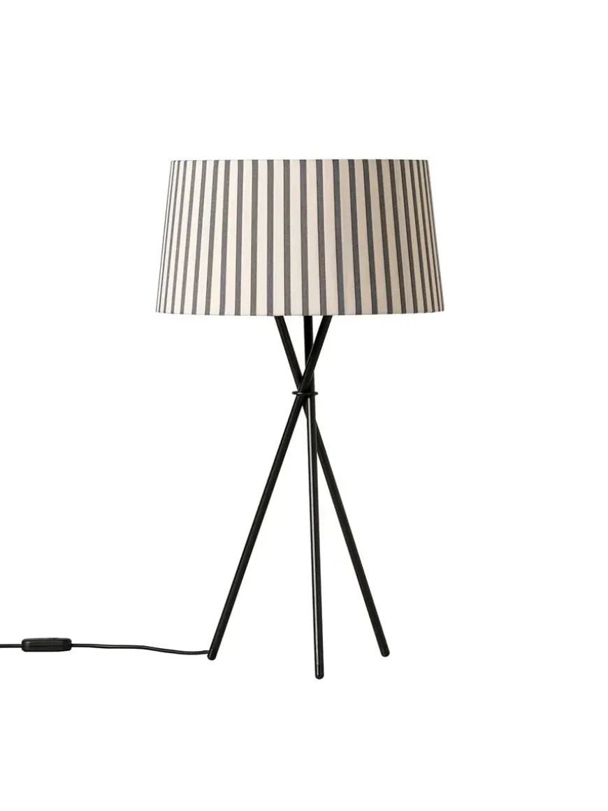 Tripode Bordlampe, diplomatica stripe fra Santa and Cole