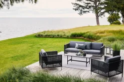 Twist Sofabord, rektangulær fra Cane-line