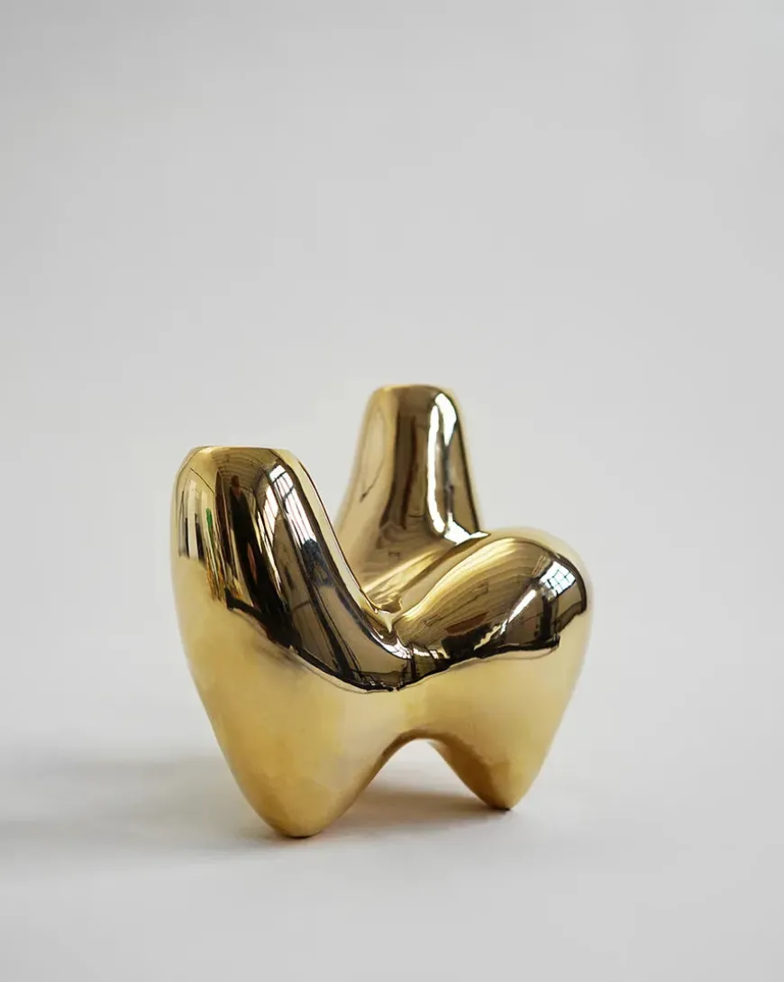 Unity Candleholder, silver fra Hein Studio