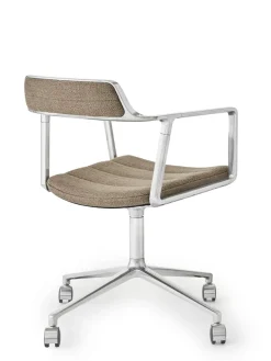 VIPP452 Swivel Chair m/hjul, camel læder fra Vipp