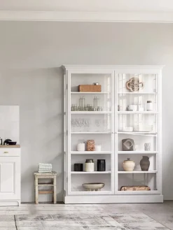 Vitrineskab Classic V2, antracit fra Lindebjerg Design