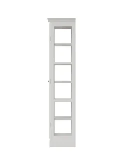 Vitrineskab Classic V1, hvid fra Lindebjerg Design