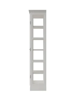 Vitrineskab Classic V2, hvid fra Lindebjerg Design