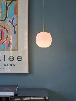 VL45 Radiohus Pale Rose Pendel 175 fra Louis Poulsen