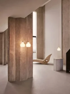 VL Ringkrone, dobbelt væglampe fra Louis Poulsen