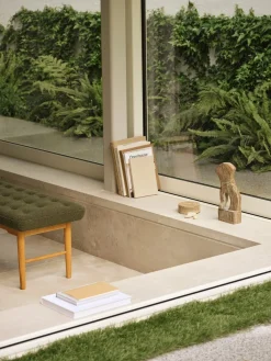 VLA75S Foyer bænk, eg olie af Vilhelm Lauritzen