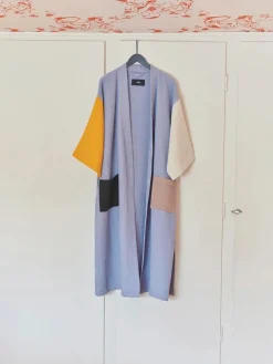 Waffle Badekåbe, off-white multi fra Hay