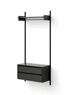 Wardrobe Shelf Cabinet w. Drawers fra New Works