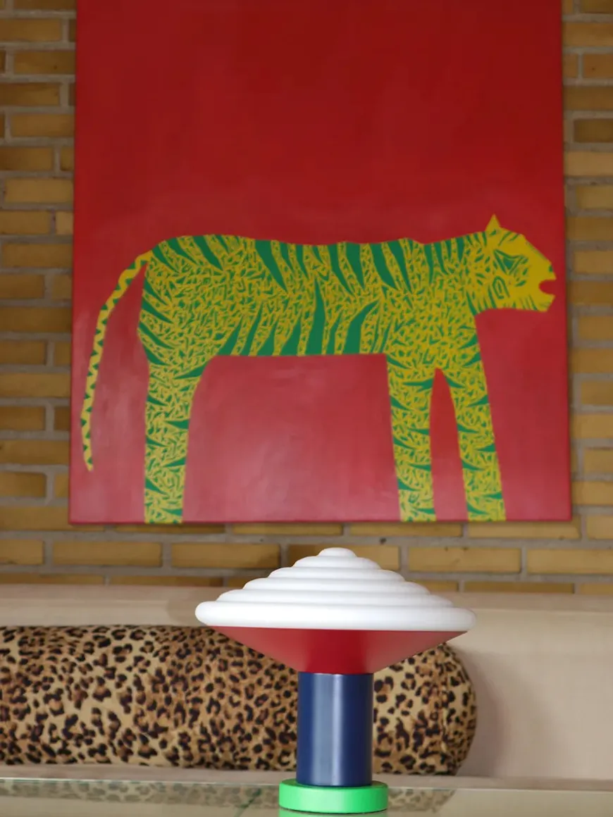 Whipped Table Lamp, pure green fra LEO Objects