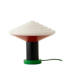 Whipped Table Lamp, pure green fra LEO Objects