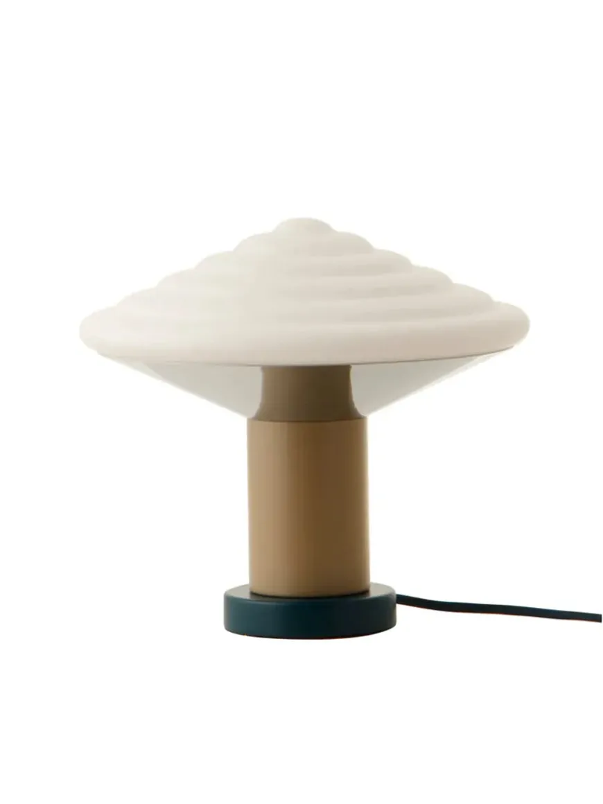 Whipped Table Lamp, pure green fra LEO Objects
