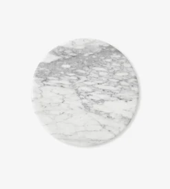 Wire Stool Marble Top VP11 af Verner Panton