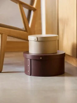 X3 Drejø Opbevaringsæske, Ø31 cm fra FDB Møbler