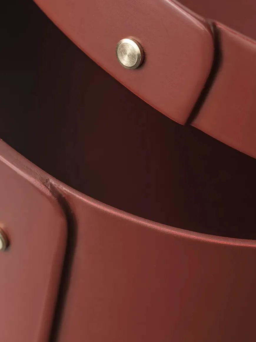 X3 Drejø Opbevaringsæske, Ø22 cm fra FDB Møbler