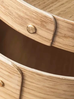 X3 Drejø Opbevaringsæske, Ø22 cm fra FDB Møbler