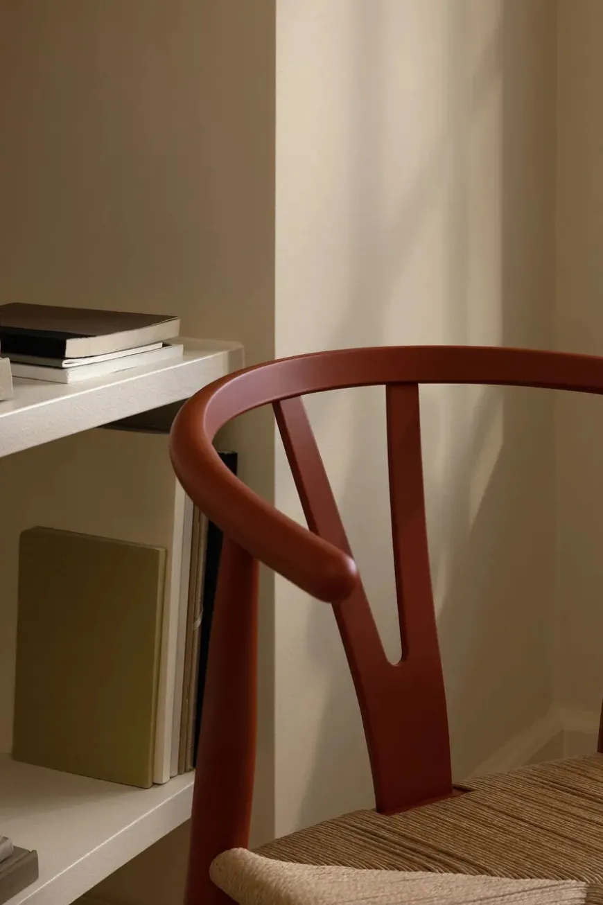 Y-stol CH24 Soft Terracotta af Hans J. Wegner