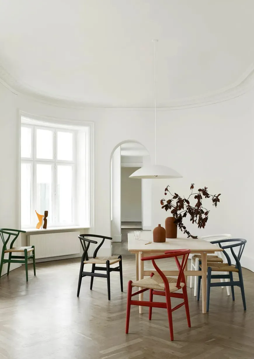 Y-stol CH24 Soft Terracotta af Hans J. Wegner