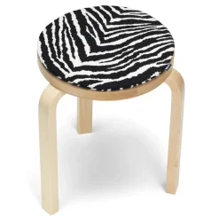 Zebra sædehynde til Stool 60 fra Artek